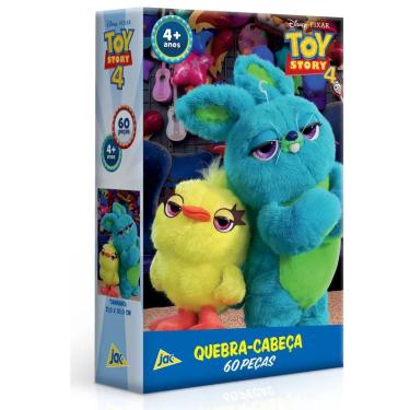 Imagem de Quebra Cabeça 60 peças Toy Story 4 - Duck e Bunny Conejo - Toyster