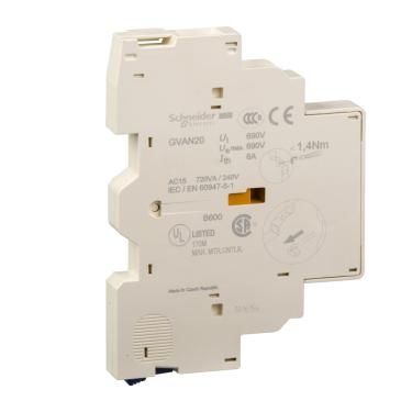 Imagem de Bloco Auxiliar Lateral GVAN20 2NA P/GV2 - Schneider