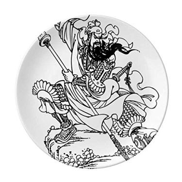 Imagem de Masterpiece Romance Três Reinos Prato Decorativo de Porcelana Salver Prato de Jantar