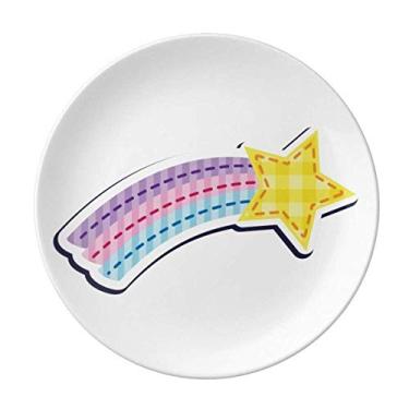Imagem de Prato de meteoro decorativo de porcelana Salver da Universo e Alienígena
