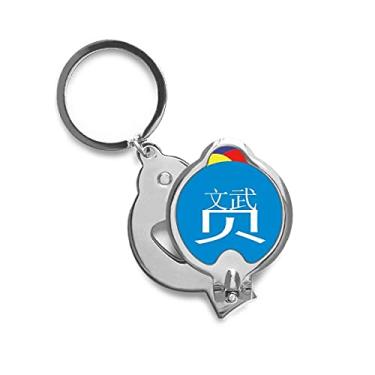 Imagem de Cortador de unhas de aço inoxidável com personagens chineses bacanas talentos
