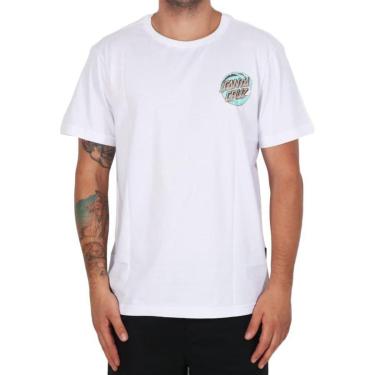 Imagem de Camiseta Santa Cruz Stipple Wave Dot Branco-Unissex