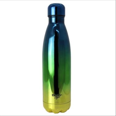 Imagem de Garrafa Térmica Dagg Style Em Aço Inox 500 ML Premium Degradê Esportiva Squeeze Água Gelada Academia-Unissex