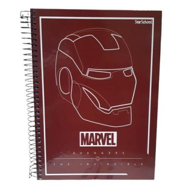 Imagem de Caderno Universitário Jandaia Avengers 1 Matéria 80 Folhas - Diversas