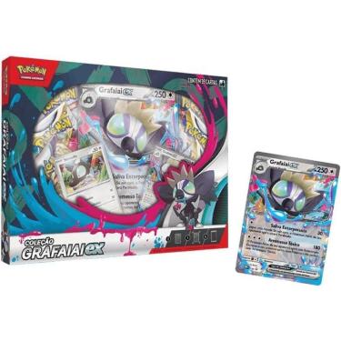 Imagem de Pokémon Box Coleção Grafaiai Ex - Copag 290-41155