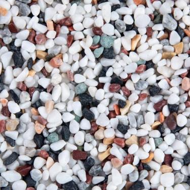 Imagem de Ausluru Pedras decorativas de cascalho de sílica de ervilha, sem cera, ideal para aquário de peixes, vasos, suculentas, decoração de casa e paisagismo de jardim, cascalho de sílica do campo