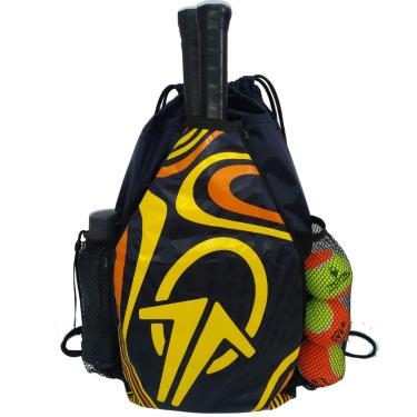 Imagem de Mochila Bolsa Sacochila Raquete Beach Tennis - Cor Azul Escuro