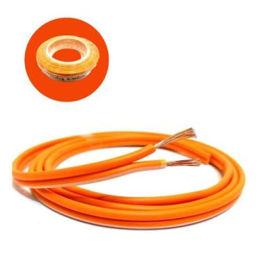 Imagem de Fio Rolo de Cabo Força Paralelo 100 Metros Laranja Uniqcable - UNIQ CA