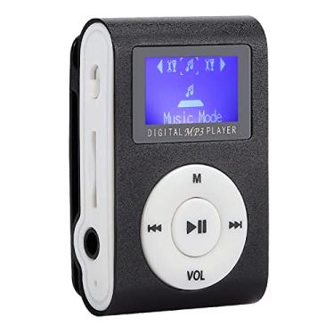 Imagem de Mp3 Player Clipe Mp3 Player Tela Lcd Bateria Metal Mini Cartão de Memória Digital para St, Barato Mp3 Player