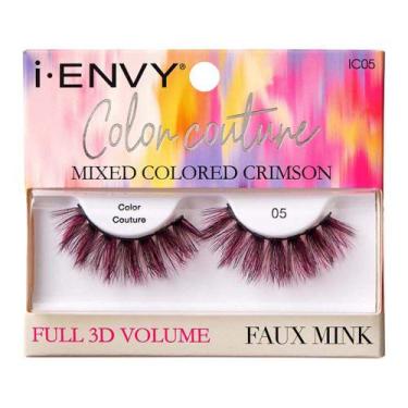 Imagem de Cílios Postiços i-ENVY Color Couture, Preto e Rosa IC05