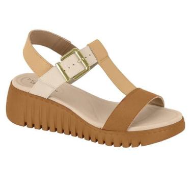Imagem de Sandalia modare ref 7197.103.21736 feminino, Bege, 38