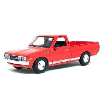 Imagem de Miniatura Datsun 620 Pick Up 1973 Vermelho Maisto 1/24