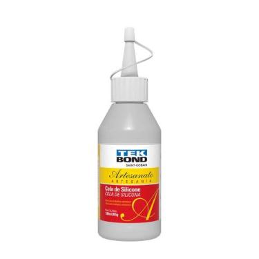 Imagem de Cola Silicone Tek Bond 100ML/85G Secagem Rápida  Artesanato - Tekbond
