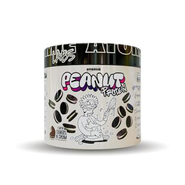 Imagem de PASTA DE AMENDOIM PREMIUM COM WHEY PROTEIN - ATOMIC LABS PEANUT PROTEIN (350g) 17% PROTEÍNA - 0% AÇÚCAR - 0% LACTOSE