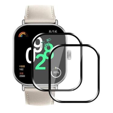 Imagem de 2 Uni Proteção De Tela Silicone Para Redmi Watch 4 2024 - Tech King