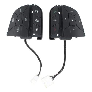 Imagem de MOTOKU EVIC de volante e interruptor de controle de velocidade de cruzeiro para Chrysler 200 15-17, 300 2015-2023, Pacifica 2017-2025, Voyager 2020-2025, Challenger 2015-2023, carregador 2015-2023,