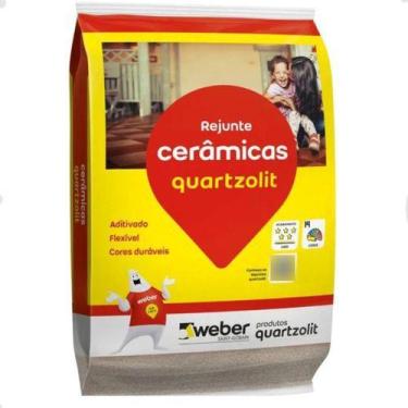 Imagem de Rejunte Quartzolit Flexível 5 Kg Em Diversas Cores, Preto Grafite