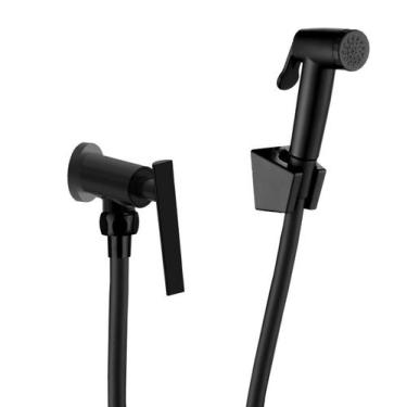 Imagem de Ducha Higiênica Flexível 1,2m Studio 1984 Preto Lorenzetti