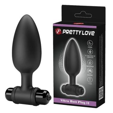 Imagem de Plug Anal Em Silicone Macio Butt Plug ll - Pretty Love 10 Cm