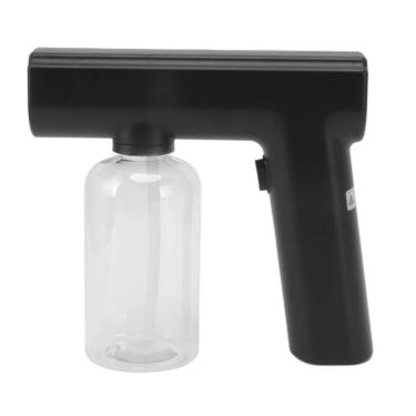 Imagem de Máquina Portátil de Spray de Luz Azul Recarregável de 300ml - Pulverizador Sem Contato para Casa, Banheiro, Carro e Shopping - Bateria Embutida