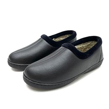 Imagem de Pantufa Forro Pelo Unissex Katurê 602 Tamanho:43/44;Cor:Preto;Genero:Masculino