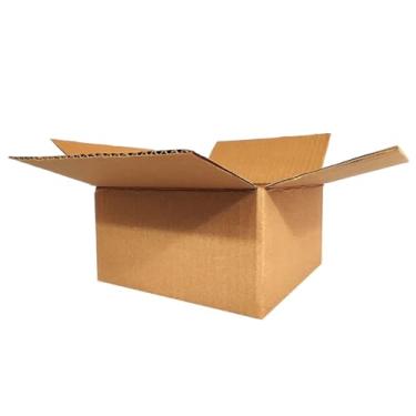 Imagem de Kit 50 Caixas Resistentes de Papelão 20x20x10 Para Envios de Produtos Pequenos (Sem Impressão)
