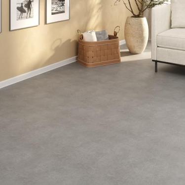 Imagem de Piso Vinílico Em Manta PVC 0,7mm Antiderrapante 20m² Liso Fosco 0,7MM Cimento-Rústico