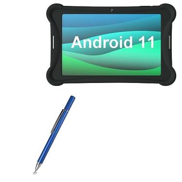 Imagem de BoxWave Caneta Stylus compatível com Visual Land Prestige Elite 10QH - Caneta Stylus capacitiva FineTouch, caneta Stylus super precisa - Azul lunar