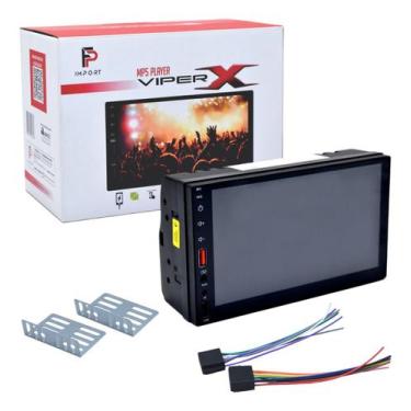 Imagem de Central multimidia mp5 player 7 pol fp import viper x android ios bt 2