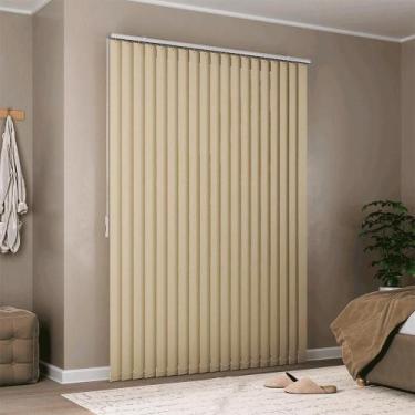 Imagem de Persiana Vertical Tecido Crisdan L 2,00 X 2,20 A Creme