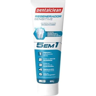 Imagem de Dentalclean Gel Dental Com Flúor Regenerador Sensitive 5 em 1-90g