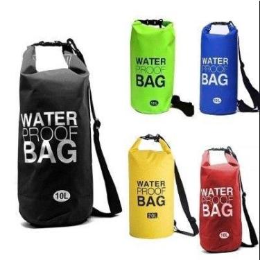 Imagem de Bolsa Saco Estanque Impermeável Waterproof Bag Prova D'agua Dry Bag Of