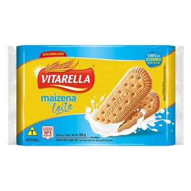 Imagem de Biscoito Doce Maizena Leite Vitarella 350g