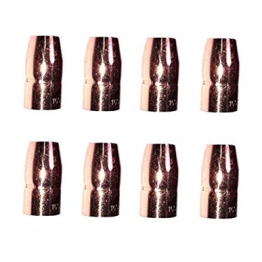 Imagem de Bocais de solda Mig 169-715 169715 1/5.1 cm para moedor de ponta nivelada M10/M15 e pistola de solda Hobart MIG-8PK