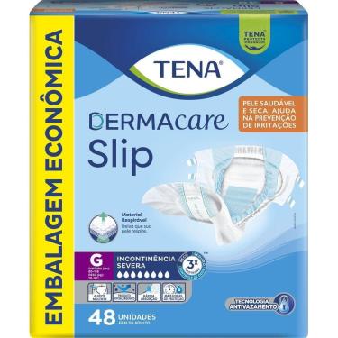 Imagem de Fralda Geriátrica Tena Slip Dermacare G 48 Unidades