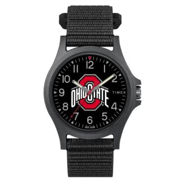 Imagem de Timex Relógio masculino Collegiate Pride 40 mm, Ohio State Buckeyes