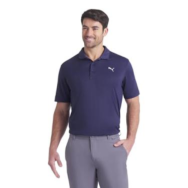 Imagem de PUMA Camisa polo masculina Icon Heather 2.0