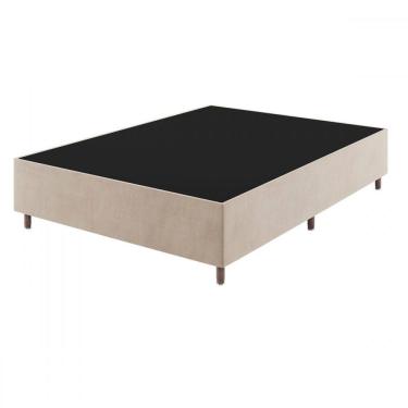 Imagem de Base Cama Box Casal Lunare Turkey Creme - Vian