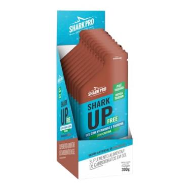Imagem de Shark-Up Free Caixa Com 10 Unidades 30g Shark Pro Chocolate