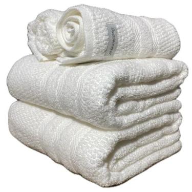 Imagem de Jogo Toalha Banhão Buddemeyer Vanilla Extra Soft Algodão 4 pçs, ., BRA