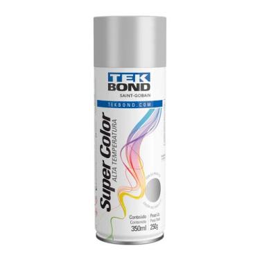 Imagem de Tinta Super Color Tekbond 350Ml 250G Cor:Aluminio Uso Geral