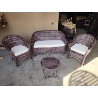 Imagem de Conjunto de sofá e poltronas área externa - Varanda Moveis Colombo PR