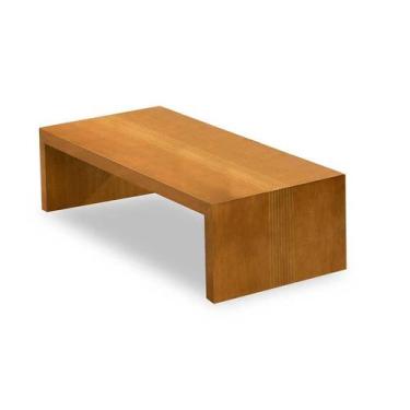 Imagem de Mesa de Centro Retangular Gold 120 Imbuia 36x120x60cm - Mobly