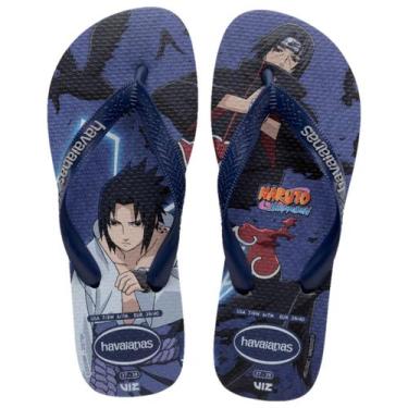 Imagem de Chinelo Havaianas Naruto Shippuden Akatsuki Sasuke Deidara Jiraya Kyuu