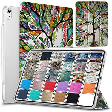 Imagem de DuraSafe Cases Para iPad Air 6th Air 11 2024 Air 5th 2022 Air 4ª geração 2020 [iPad Air 6/5 / 4/11] A2588 A2316 MM6R3LL/A MM6T3LL/A MYHX2LL/A MYJ22LL/A Impresso Leve PC Transparente - Olivia Tree