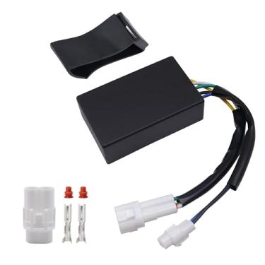 Imagem de OXCANO CDI Box Ignitor Z022-0000N compatível com Kawasaki KEF 300 Lakota 1995 1996 1997 1998 1999 2000 Lakota Sport 2001 2002 2003 Bayou B C 1988 1989 1990 2001 2002 2003 2004, 21119-1369 21119-1302