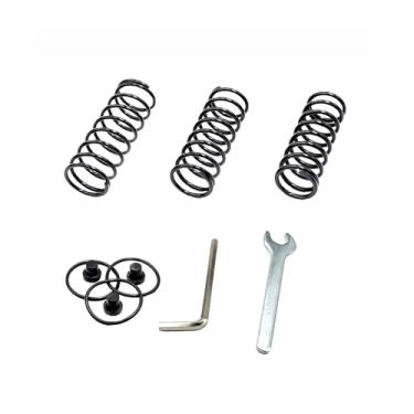 Imagem de Ulifebet Kit completo de substituição de mola de retorno de pedal de 3 peças inclui mola de pedal de freio de embreagem do acelerador compatível com volante Logitech G27 G29 G920