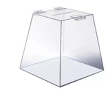 Imagem de Urna Pirâmide Em Acrílico Transparente - Onixlimp