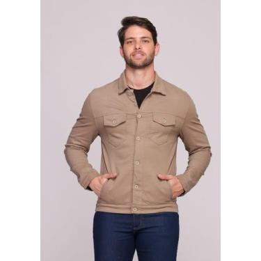 Imagem de Jaqueta 7923 Bege Escuro Sarja - Macaw, Bege escuro, M