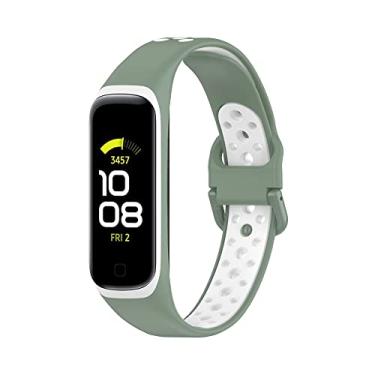 Imagem de Pulseira De Silicone Esportiva marca 123smart compativel com Galaxy Fit2 Fit 2 R220 SM-R220